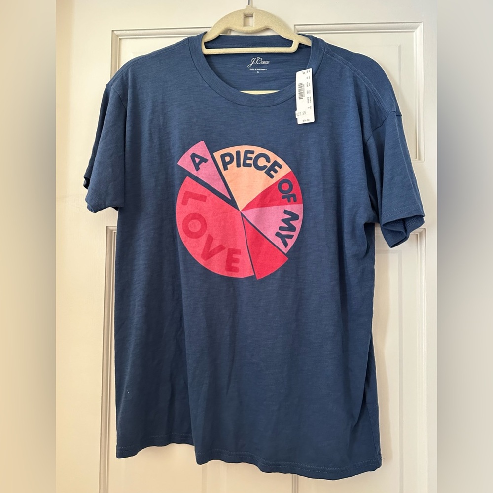 ✨NWT✨JCrew A Piece of my Heart Tshirt